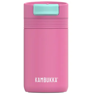 Obrázek produktu pro Termohrnek Kambukka Cabo 300ml Růžová uzavřená termoska do auta, víčko 2 v 1