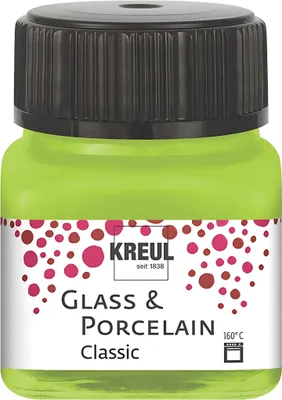 Immagine prodotto di KREUL 16221 KREUL Classic Porzellanfarben grün 20,0 ml
