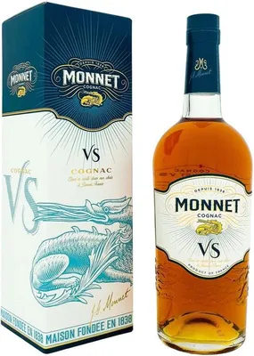 Produktbild von Monnet Cognac VS + Box 700ml 40% Vol.