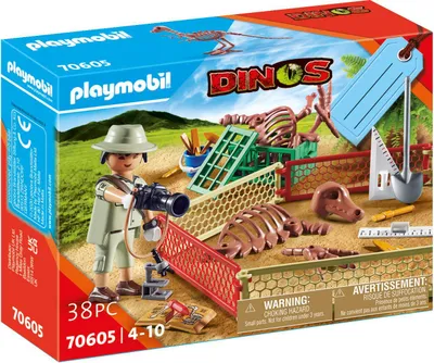 Produktbild von PLAYMOBIL City Life 70605 Geschenkset "Paläontologe"