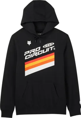 Produktbild von FOX Pro Circuit 2023 Hoodie, schwarz/weiß/rot, M