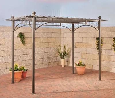 Produktbild von TPFGarden Rosenbogen Upla anthrazit