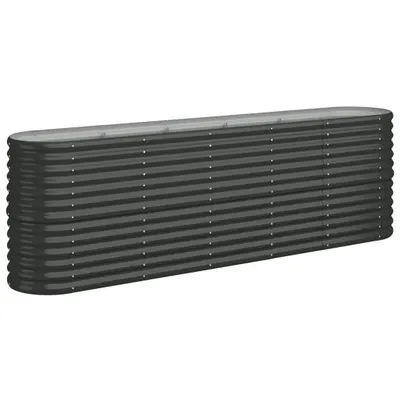 Produktbild von vidaXL Hochbeet Verzinkter Stahl 224x40x68 cm Anthrazit