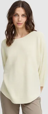 Image de Pull en maille fine pour femme Fransa FRSINJA, en coton mélangé, coupe ample