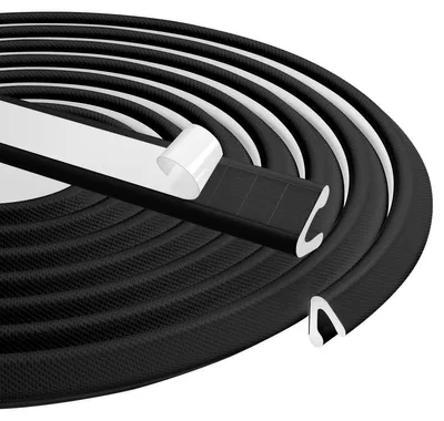 Imagen del producto de Sellador de ventana - Tira de sellado en V - Aislante acústico - 6 m - Para huecos de 1,5 a 8,5 mm
