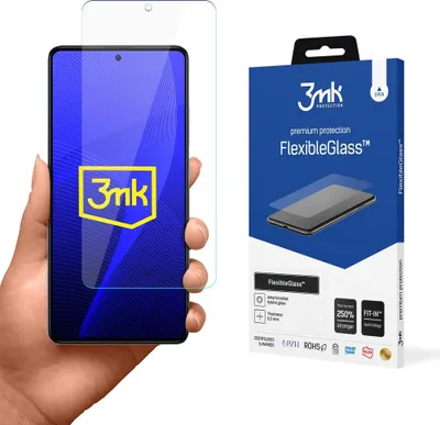 Produktbild von 3mk Display Hybridglas FlexibleGlass für Redmi Note 12 5G 0,3mm 7H