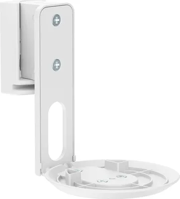 Produktbild von PureMounts Lautsprecher Halterung für Sonos Era 100, Lautsprecher Wandhalterung mit Kabelmanagement, Schwenkbar +/-45°, Neigbar 0/-18°, 3Kg Tragkraft, weiß