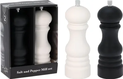 Produktbild von Pfeffer- und Salzmühle 17,5 cm 2 Stk.