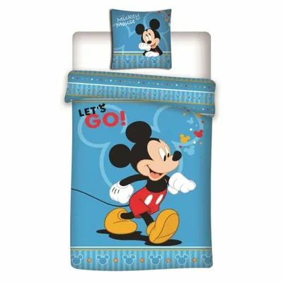 Produktbild von Disney Mickey Mikrofaser Bettbezug Bett 90cm