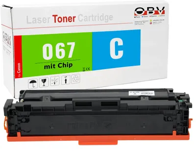 Produktbild von Canon 067 kompatibler Toner Cyan - LBP-633Cdw MF655Cdw MF657Cdw LBP-631Cw