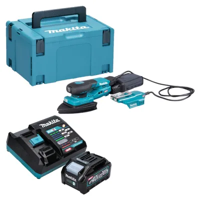 Immagine prodotto di Makita BO 006 CGM101 Levigatrice a delta a batteria 40 V max. 100 x 150 mm 3,0 mm di corsa Brushless + 1x batteria ricaricabile 4,0 Ah + caricabatterie + Makpac