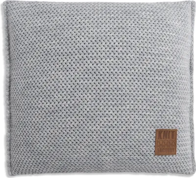 Produktbild von Knit Factory Maxx Kissen - Grau - 50x50 cm