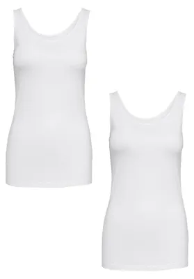 Produktbild von JDY Tank Top 2-er Stück Pack Ärmelloses Shirt Basic Set JDYAVA Größe: L