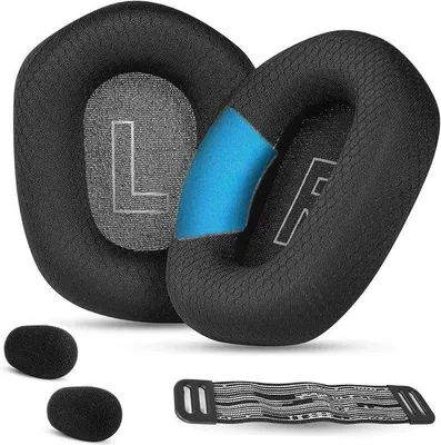Produktbild von Ersatz Ohrkissen - Kompatibel mit Logitech G733 G335 G535 - Professionelles Design - Verbesserte Klangqualität - Vemera