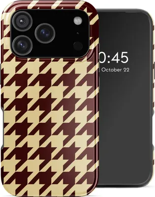 Productafbeelding van Selencia Vivid Backcover met MagSafe voor de Apple iPhone 17 Pro - Pied-de-Poule