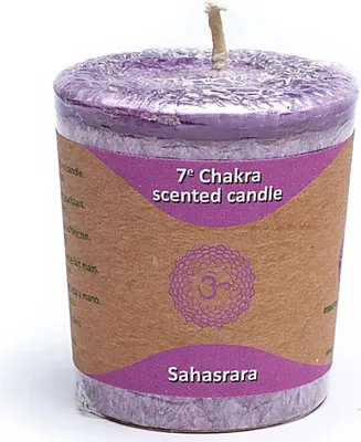 Obrázek produktu pro Votivní vonná svíčka 7. čakra