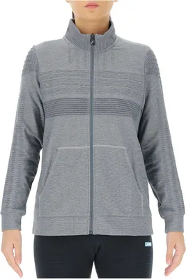 Produktbild von UYN Natural Training Full-Zip Funktionsshirt Damen grey melange M
