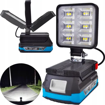 Produktbild von DEDRA SAS+ 18V Akku Arbeitsleuchte LED-Strahler