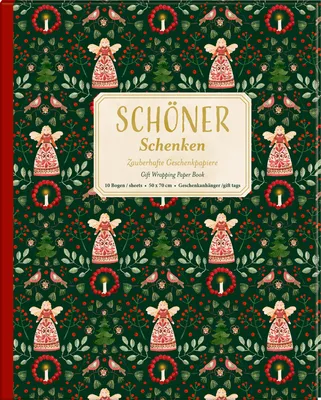 Produktbild von Geschenkpapier-Buch Schöner Schenken Festliche Wei