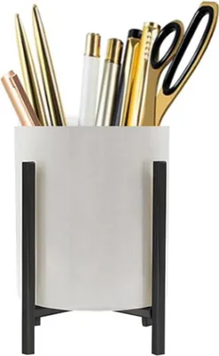 Produktbild von Goldener Stifthalter - Büroorganizer - 1 Stück - Schwarz