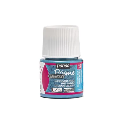 Image de Peinture Pébéo Fantasy Prisme, 45 ml, Bleu Caraïbe