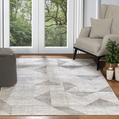 Produktbild von SURYA Designerteppich Kurzflor Wohnzimmer Weiß 120x170 cm