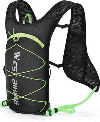 Produktbild von Trinkrucksack fš¹rs Fahrradfahren Fahrradrucksack Outdoor-Sportrucksack Tragbarer, leichter, atmungsaktiver Rucksack Reflektierender, ergonomischer Rucksack