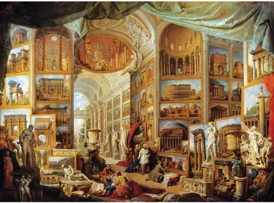 Produktbild von ANATOLIAN Puzzle Interiér imaginární obrazové galerie 1000 dílků