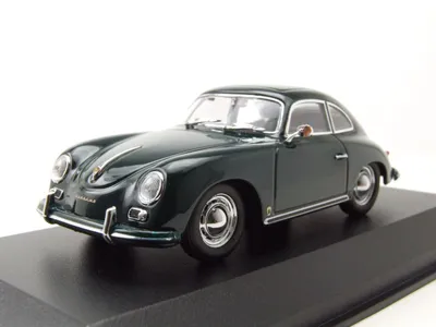Produktbild von Porsche 356 A Coupe 1959 dunkelgrün Modellauto 1:43 Maxichamps