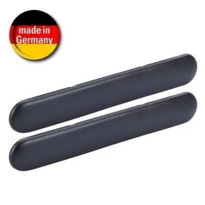Produktbild von HR 12210001 2 Stück Stoßstangenschoner 49 x 312 x 10 mm - Ladekantenschutz - selbstklebend - schwarz