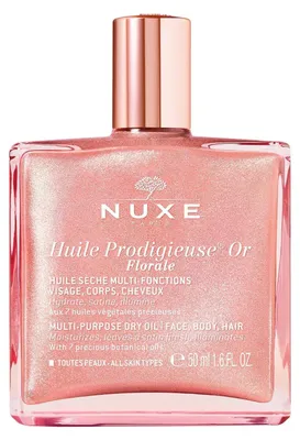 Image de Nuxe, Huile Prodigieuse Or Florale, Moisturizing, Body Oil, For Body, Face & Hair, 50 ml