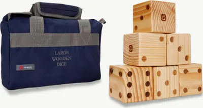 Obrázok produktu pre 6 giga kociek - ekologické drevo z Indie - v prepravnom vrecku - 9x9x9 cm