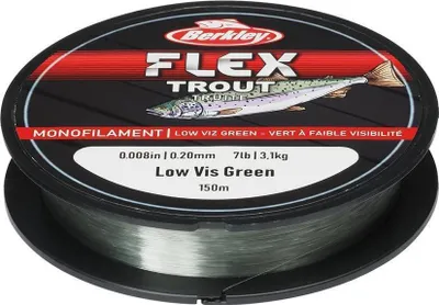 Zdjęcie produktu dla Berkley Flex Trout 150m 0,22mm 3,65kg low vis green