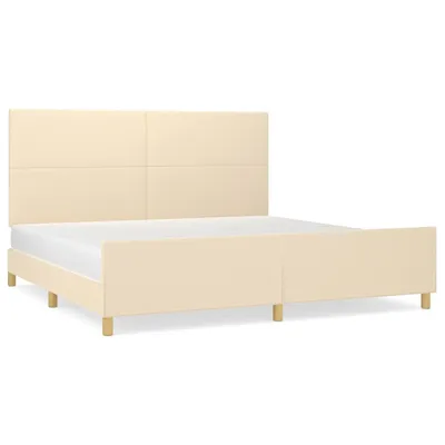 Zdjęcie produktu dla VidaXL 3124924, Kremowy, 2,06 m, 2,03 m, 118 cm, 128 cm, 2000 x 2000 mm