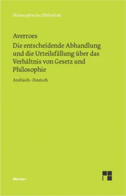 Produktbild von Die entscheidende Abhandlung und die Urteilsfällung über das Verhältnis von Gesetz und Philosophie