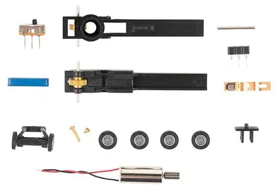Produktbild von Faller Car System 163710 - N Car System Chassis-Kit N-Bus, N-LKW