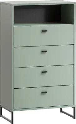 Produktbild von Flur Highboard JULBACH-80 in pistazie, B/H/T: ca. 60,2/103,9/33,05 cm