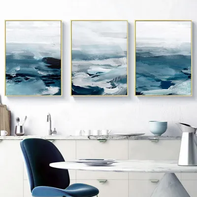 Produktbild von TPFLiving Kunstdruck LW-428 (OHNE RAHMEN) Poster - Leinwand - Wandbild - Hochauflösender Giclée-Druck, langlebig und hochwertig - Abstrakte Motive - Wanddeko Wohnzimmer -  - Größe: 60x80cm