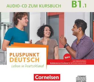 Obrázok produktu pre Pluspunkt Deutsch B1: Teilband 1- Allgemeine Ausgabe - Audio-CD zum Kursbuch