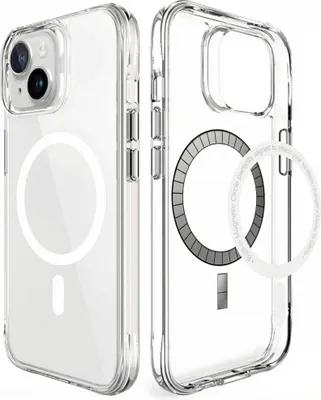 Productafbeelding van imoshion Rugged Air MagSafe Case voor de Apple iPhone 15 Plus - Transparant