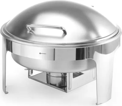 Immagine prodotto di HENDI Chafing Dish dish rund, satiniert, Profi Line, 6L, 465x420x(H)320mm