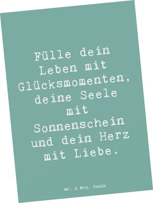 Produktbild von Mr. & Mrs. Panda Postkarte Spruch Leichtigkeit im Leben - Meeresbrise - Geschenk, Gelassenheit, Zitat, Postkarten, Grußkarte, Freiheit, Motivation, Ansichtskarte, Gefühl