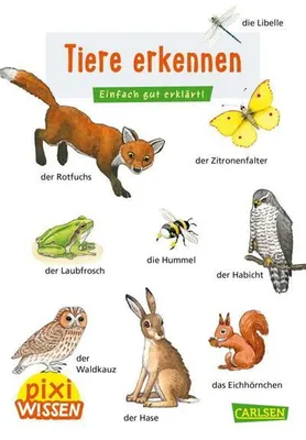 Immagine prodotto di VERLAG: CARLSEN Pixi Wissen 30: Tiere erkennen