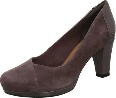Produktbild von Clarks Women's Chorus Carol Grau Wildleder Pumps 35,5