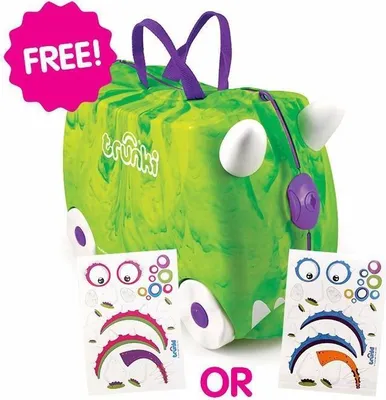 Produktbild von Trunki Koffer mit Rollen, Dinosaurus Dudley, ab 3 Jahren