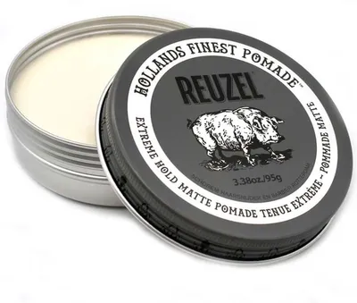 Productafbeelding van Reuzel - Extreme Hold Matte Pomade Pinglet - 95 gr