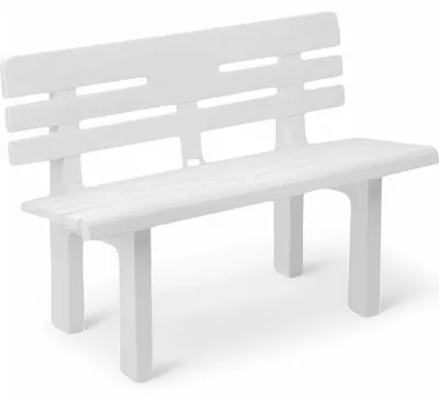 Obrázok produktu pre Vonkajšia lavička z polypropylénu 110 x 52 x V 71 cm Genziana