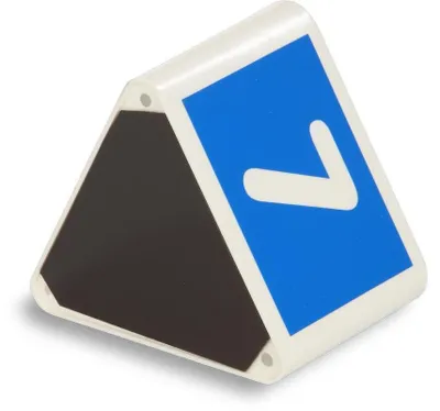Produktbild von Leitzahlträger-Dachaufsteller magnetisch, stapelbar, wetterfest, mit Wasserablaufloch, Ziffernfolge 26-50, Befestigung Mit Magnet, Blau, Verpackungseinheit: 1 P/25