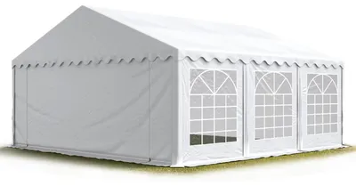 Image de TOOLPORT 6x6 m Tente de réception / Barnum blanc toile de haute qualité PVC 700 N