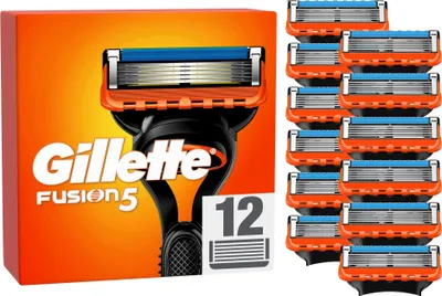Produktbild von Gillette Fusion5 12 Ersatzklingen XXL Rasierklingen